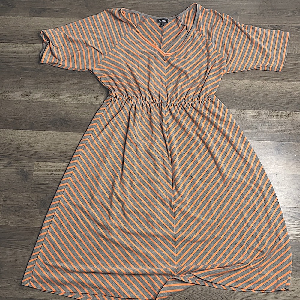 Torrid striped dress